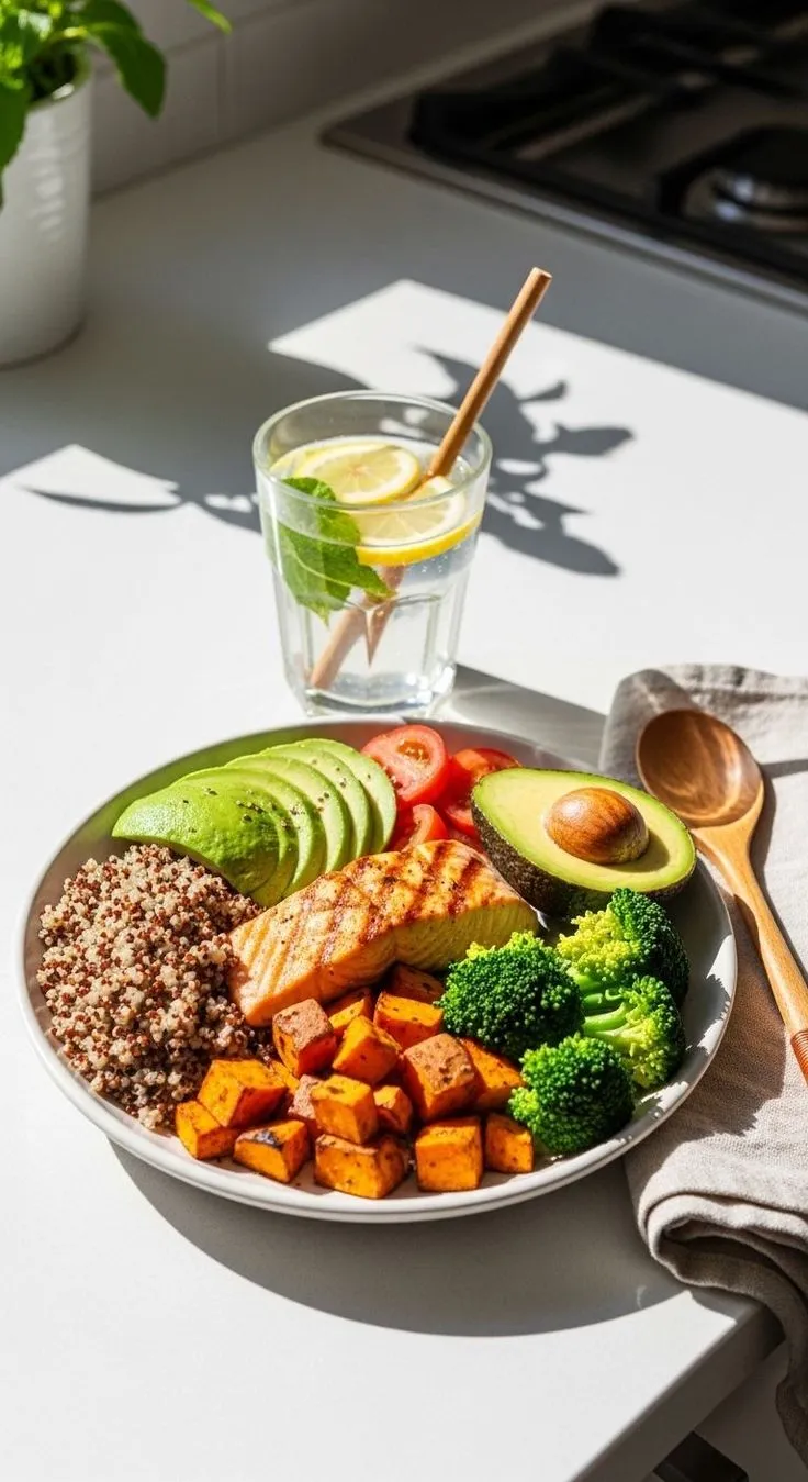 Shared meal at a softly lit dining table